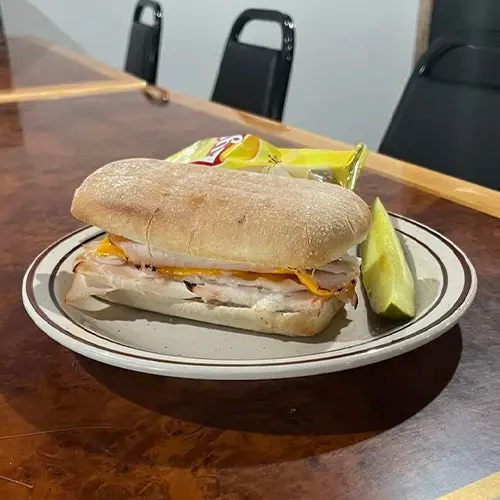 turkey sandwich